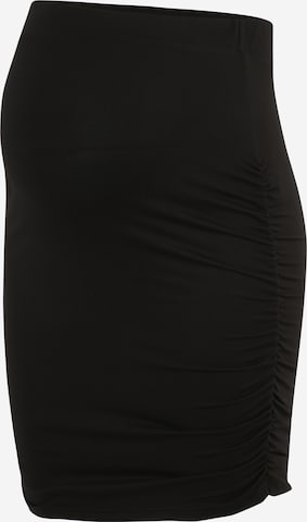 Pieces Maternity Spódnica 'NALA' w kolorze czarny: przód