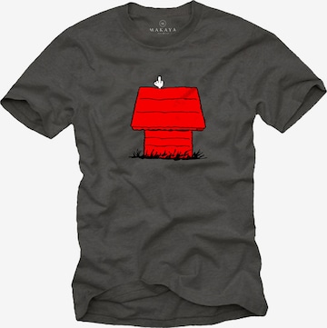 MAKAYA Shirt in Grey: front