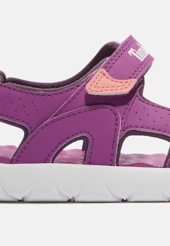 TIMBERLAND Sandale in Lila