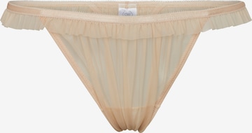 OW Collection Thong 'LEXI' in Brown: front