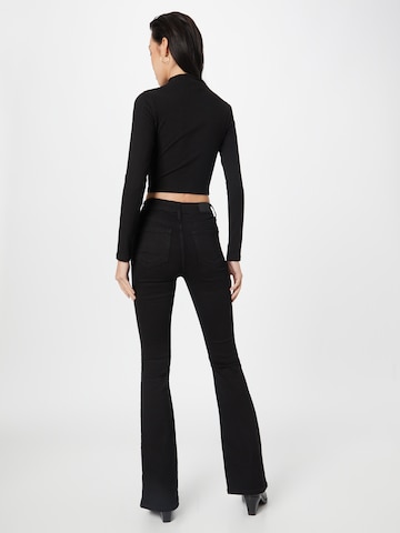 River Island Flared Jeans 'AMELIE' in Schwarz