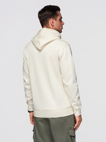 Sweat-shirt Ombre en beige