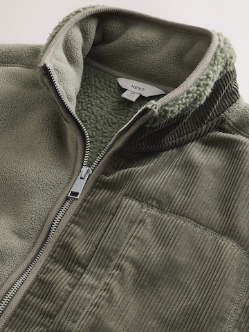 Next Флисовая куртка в Зеленый