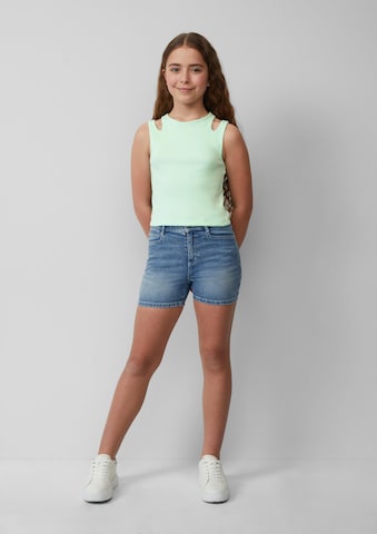 s.Oliver Top in Blauw: voorkant