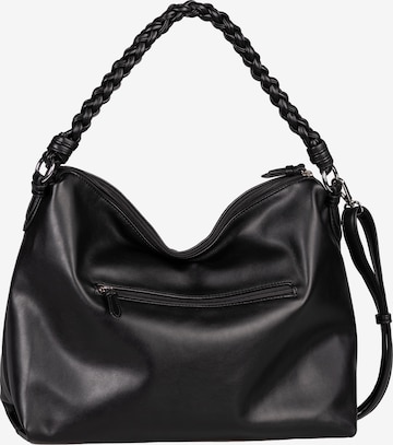 TOM TAILOR Shoulder Bag 'Leah ' in Black