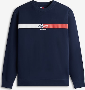 Felpa di Tommy Jeans in blu: frontale
