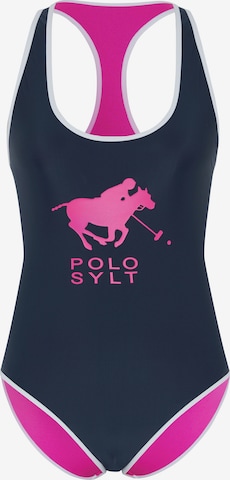 Polo Sylt Swimsuit in Blue: front