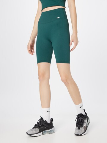 aim'n Skinny Sportbroek in Groen: voorkant