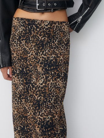 Pull&Bear Skirt in Brown