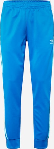ADIDAS ORIGINALS Tapered Pants 'Adicolor Classics Sst' in Blue: front