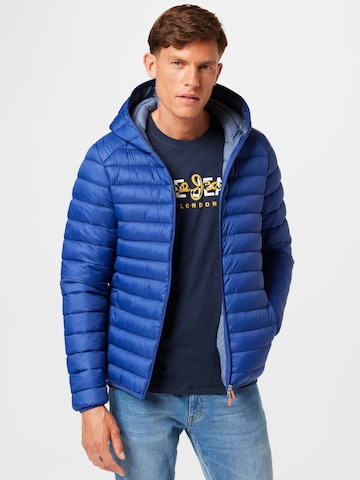 SAVE THE DUCK Between-Season Jacket 'Donald' in Blue: front