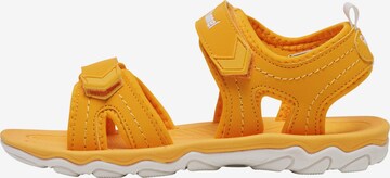 Hummel Sandals & Slippers in Yellow: front