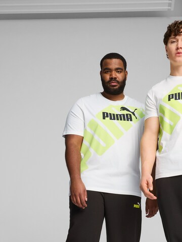 PUMA Tapered Sportnadrágok 'ESS' - fekete: elől