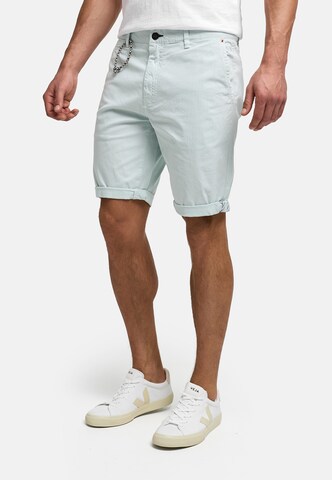 INDICODE JEANS Regular Chino 'Canvo' in Blauw