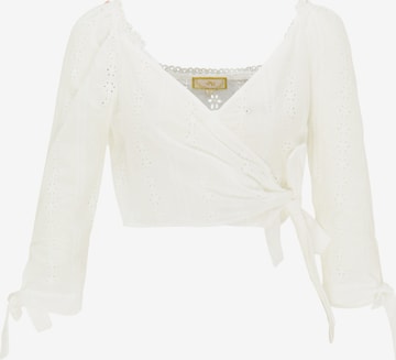 MYMO Top in White: front