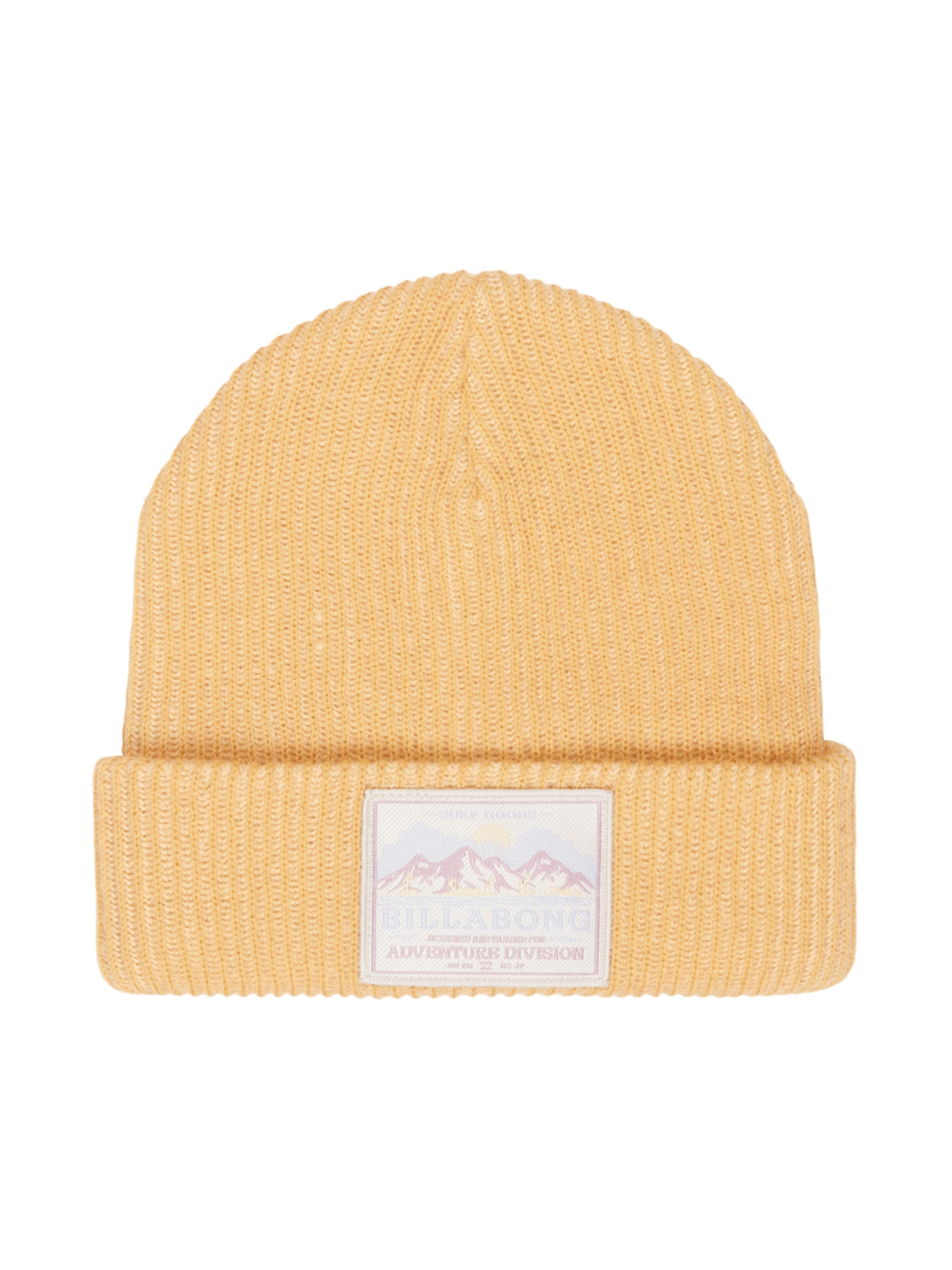 BILLABONG Beanie 'Wave Check' in Yellow: front