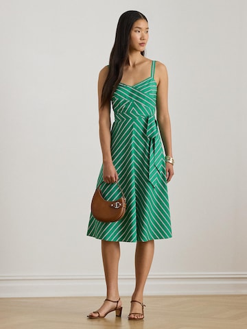 Lauren Ralph Lauren Summer Dress '70S' in Green: front