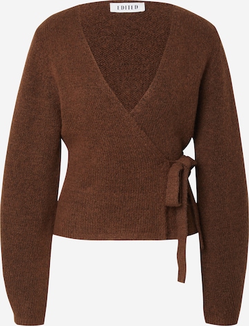 EDITEDPulover 'Lilou Wool' - smeđa boja: prednji dio