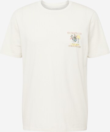 WRANGLER T-shirt i vit: framsida