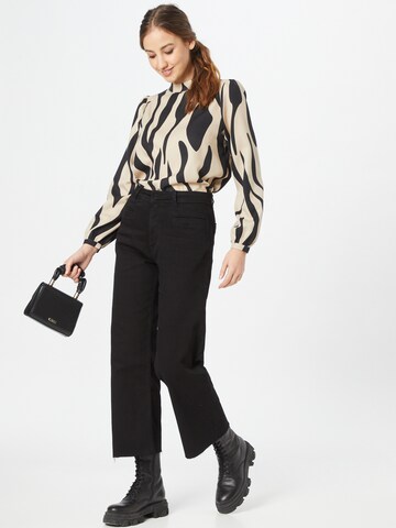 Designers Society - Pierna ancha Vaquero 'OMIR' en negro