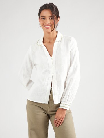 VILA Blouse in Beige: front
