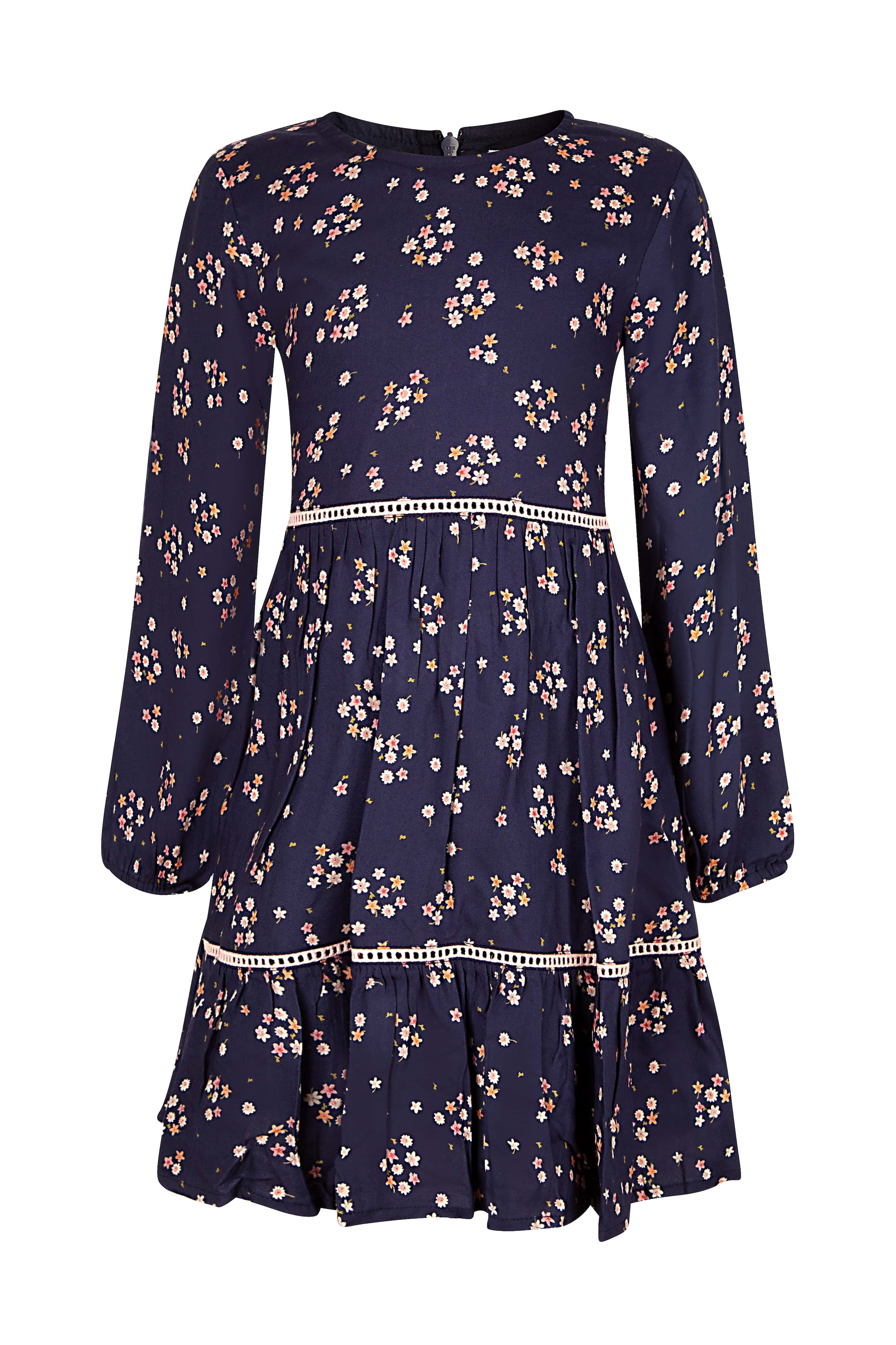 happy girls - Vestido en azul: frente