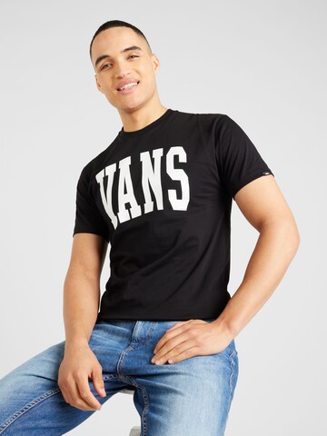 VANS - Camisa em preto: frente