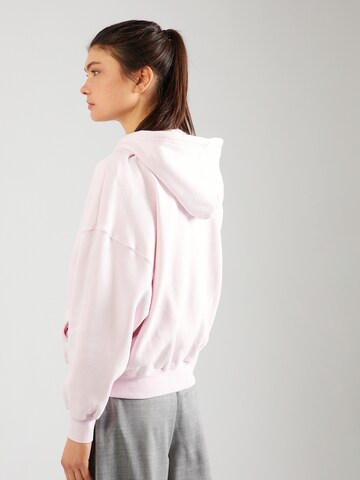 AMERICAN VINTAGE Sweat jacket 'IZUBIRD' in Pink