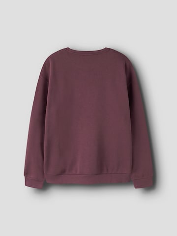 NAME IT Sweatshirt 'NKFRANDU' in Lila