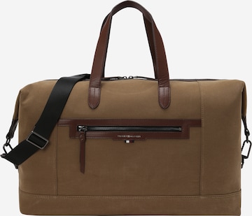 TOMMY HILFIGER Travel Bag in Brown: front