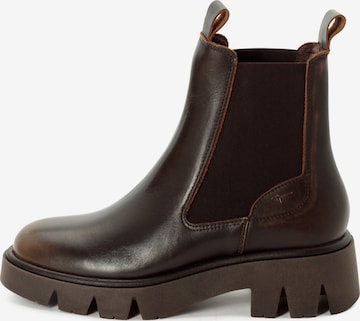Chelsea Boots Tamaris en marron : devant