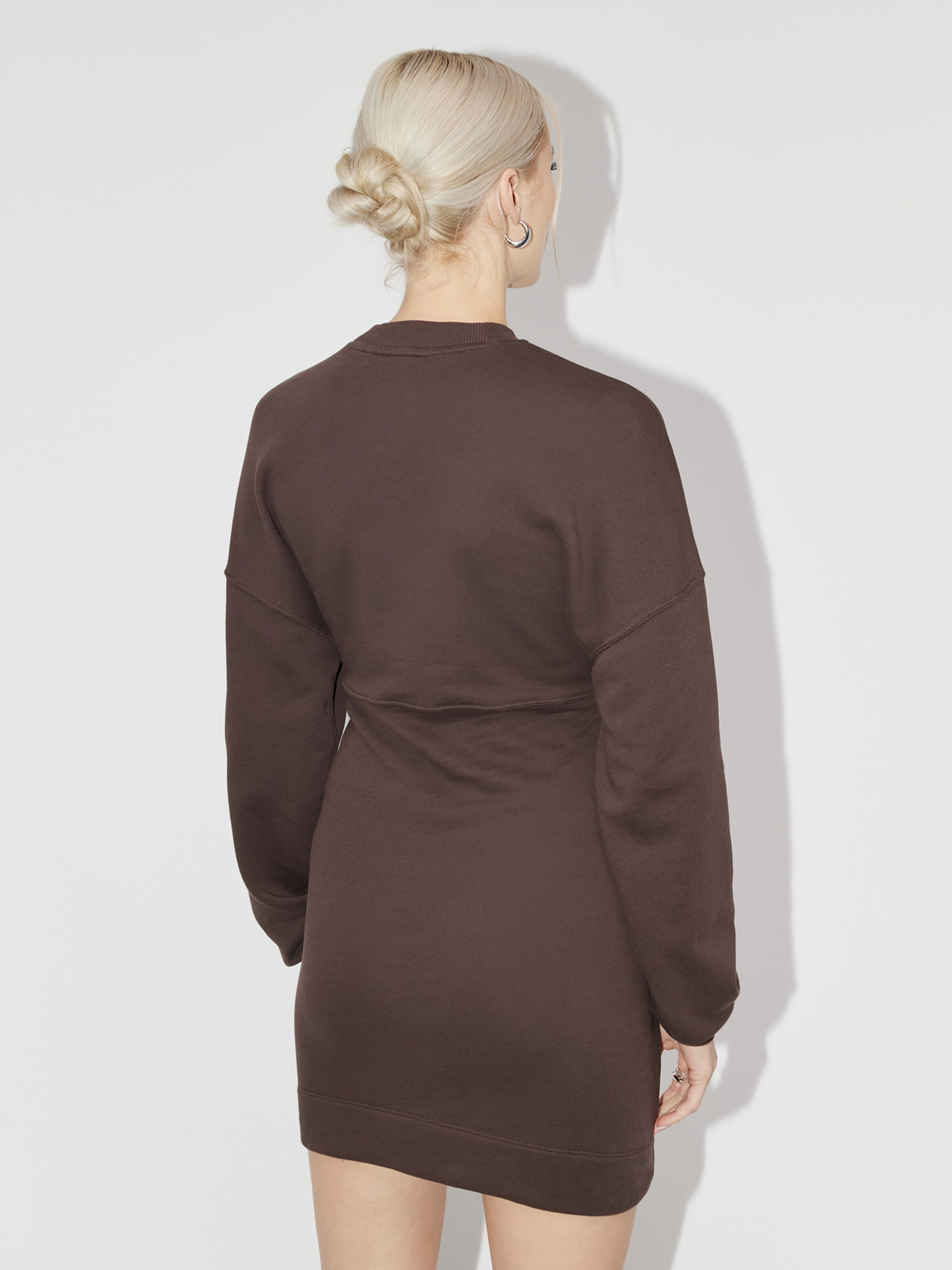 Frauen Große Größen LeGer by Lena Gercke Kleid 'Merrit' in Dunkelbraun - AX23692 Frauen Große Größen LeGer by Lena Gercke Kleid 'Merrit' in Dunkelbraun - AX23692