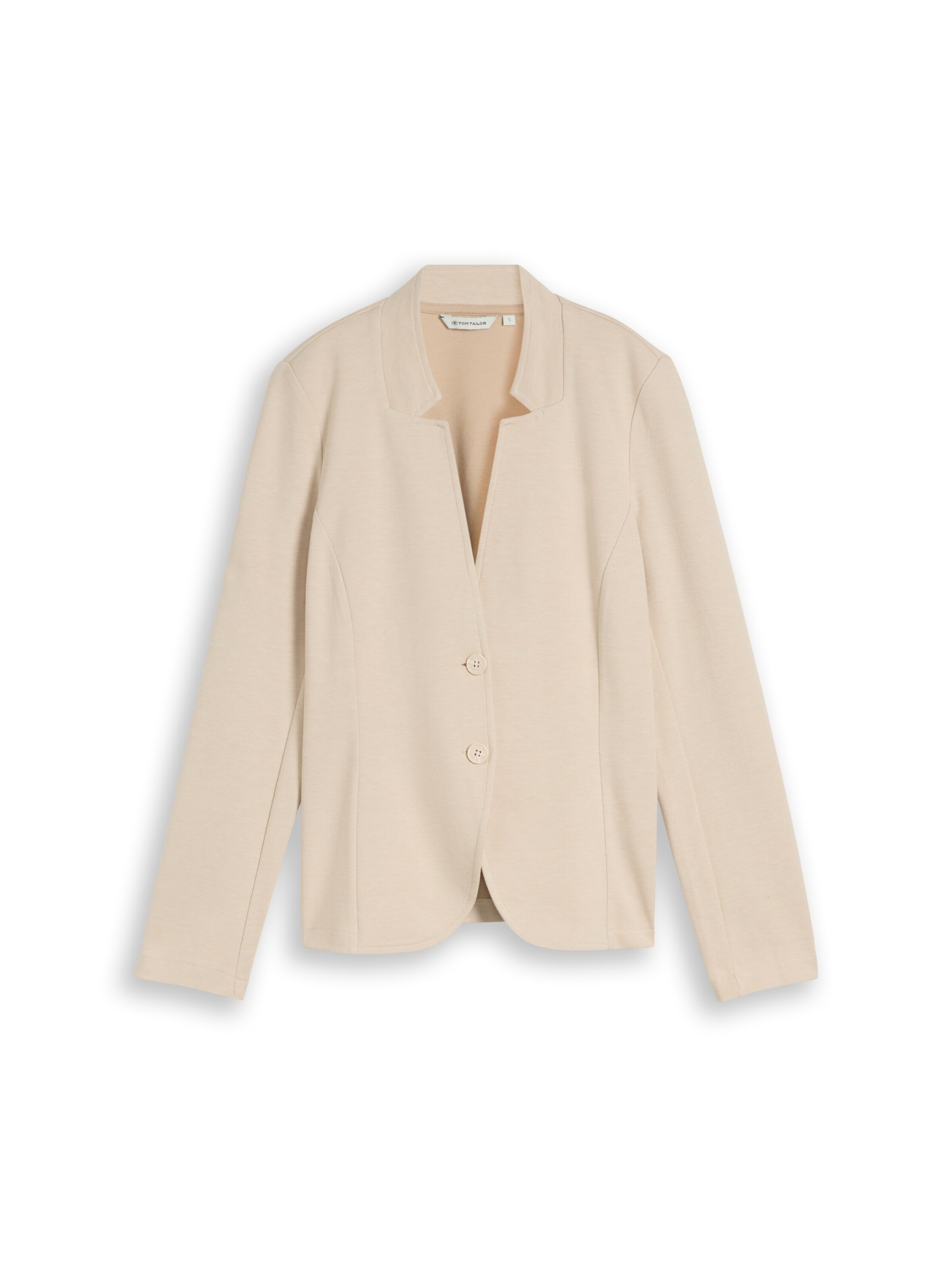 TOM TAILOR Blazer in Beige: front