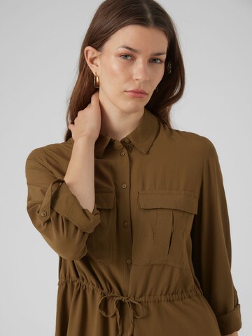 VERO MODA Shirt dress in Green