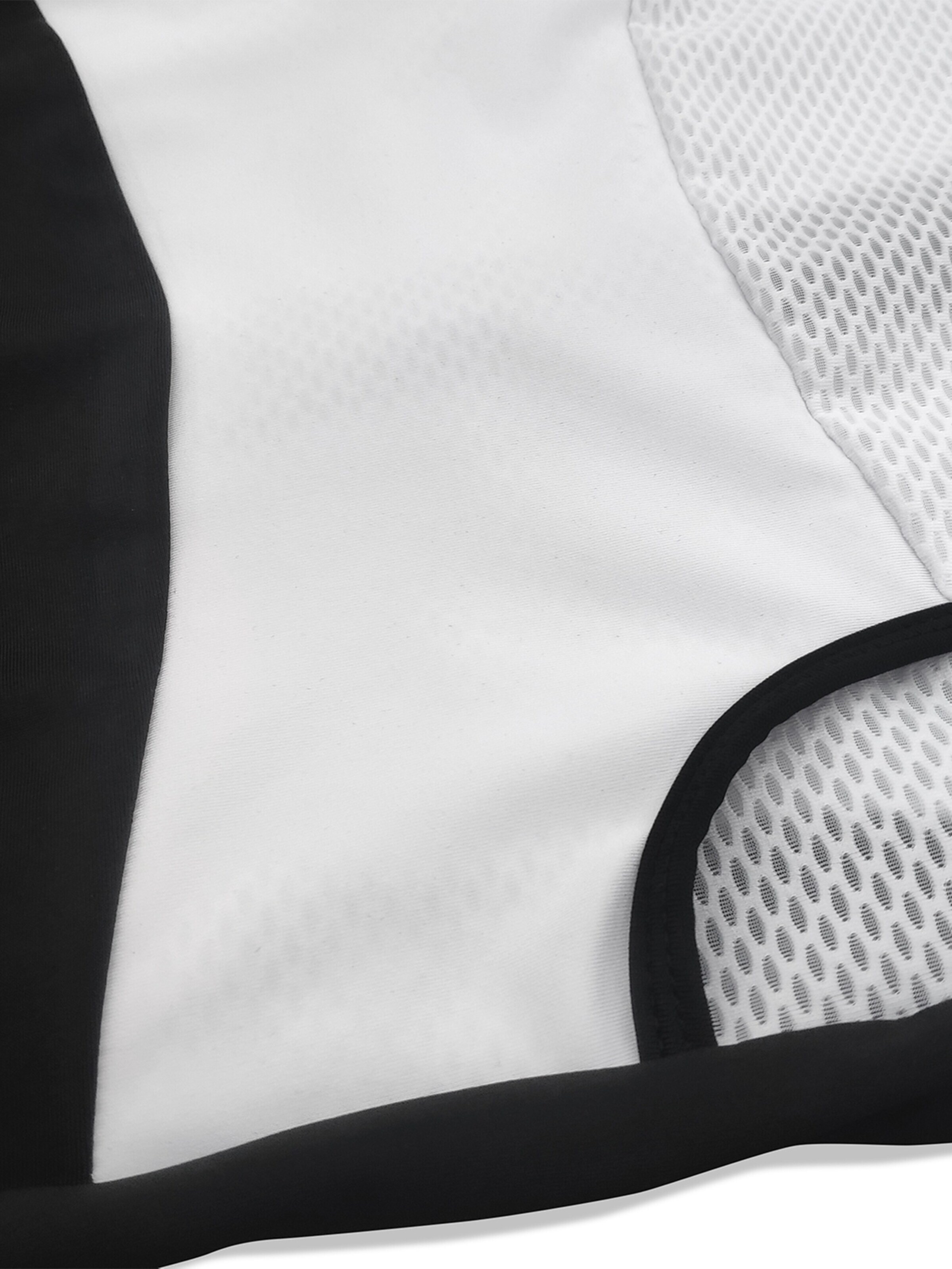WULIBIKE - Ropa deportiva 'Wulibike Triathlonanzug Herren Kurzarm, weiß, atmungsaktiv, Triathlon-Polster' en blanco