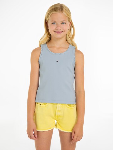 TOMMY HILFIGER Top 'ESSENTIAL' in Blue: front