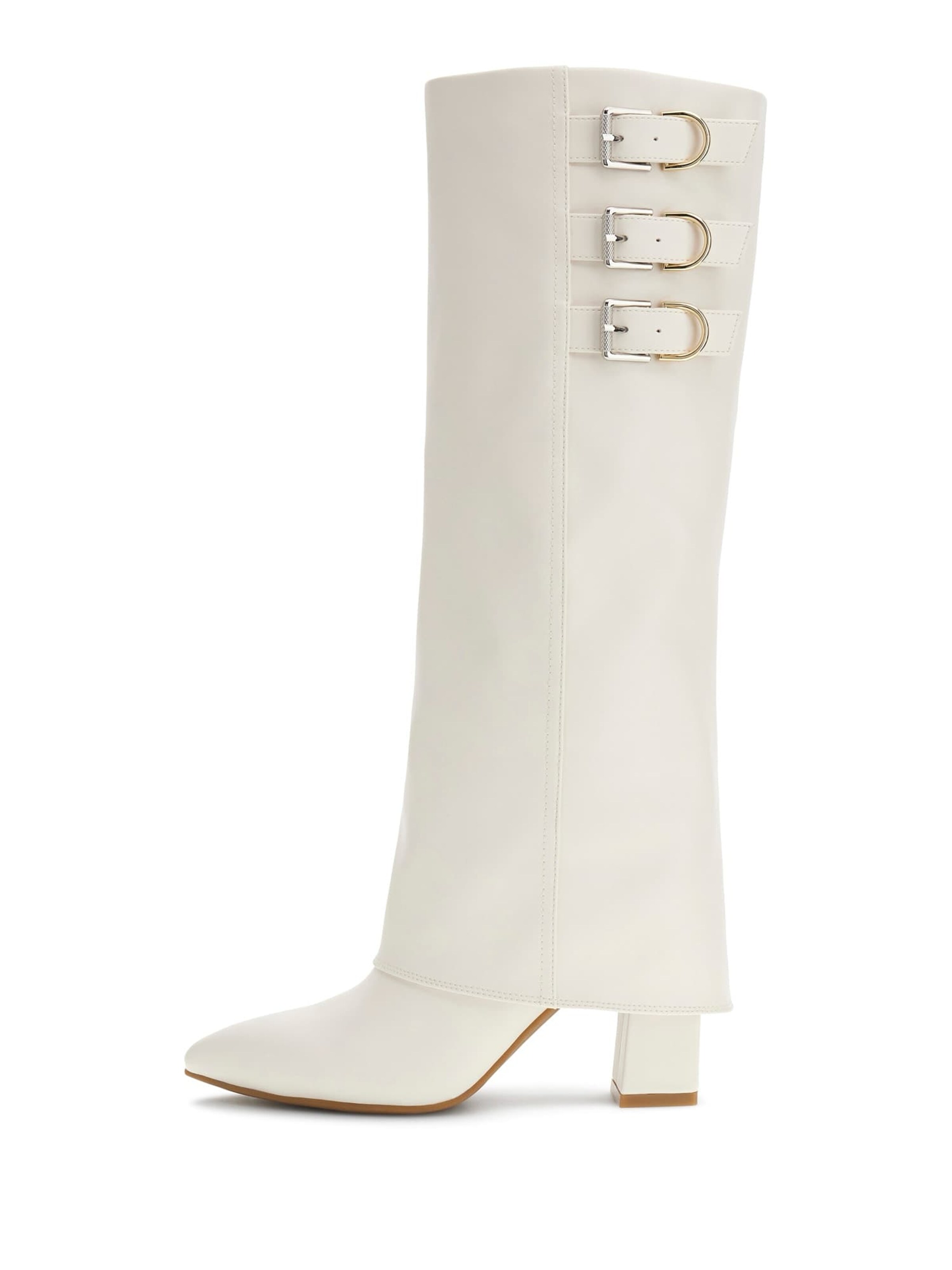 GUESS Stiefel 'Garica' in Beige: Vorderseite