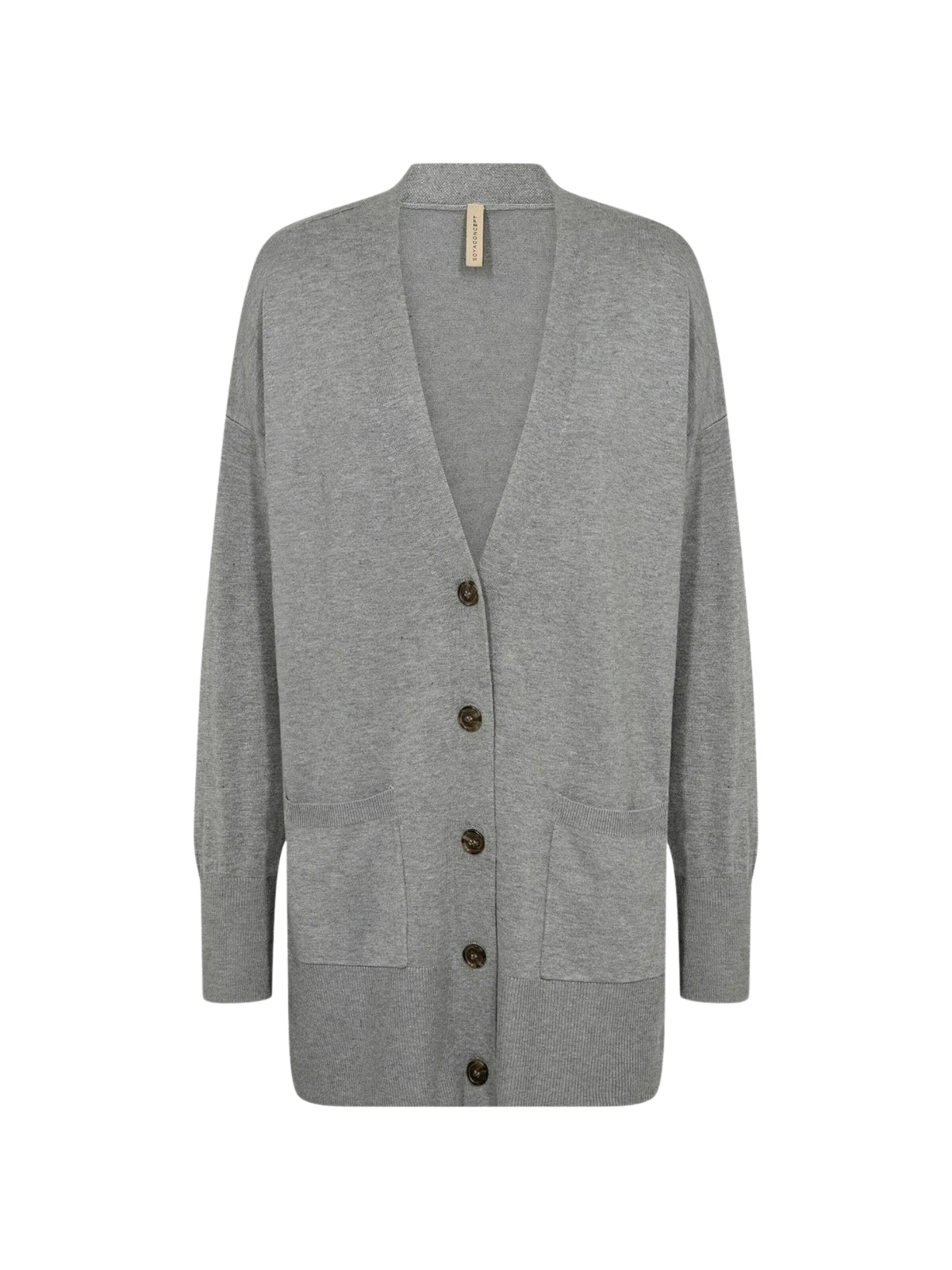 Cardigan 'Dollie 739' Soyaconcept en gris : devant
