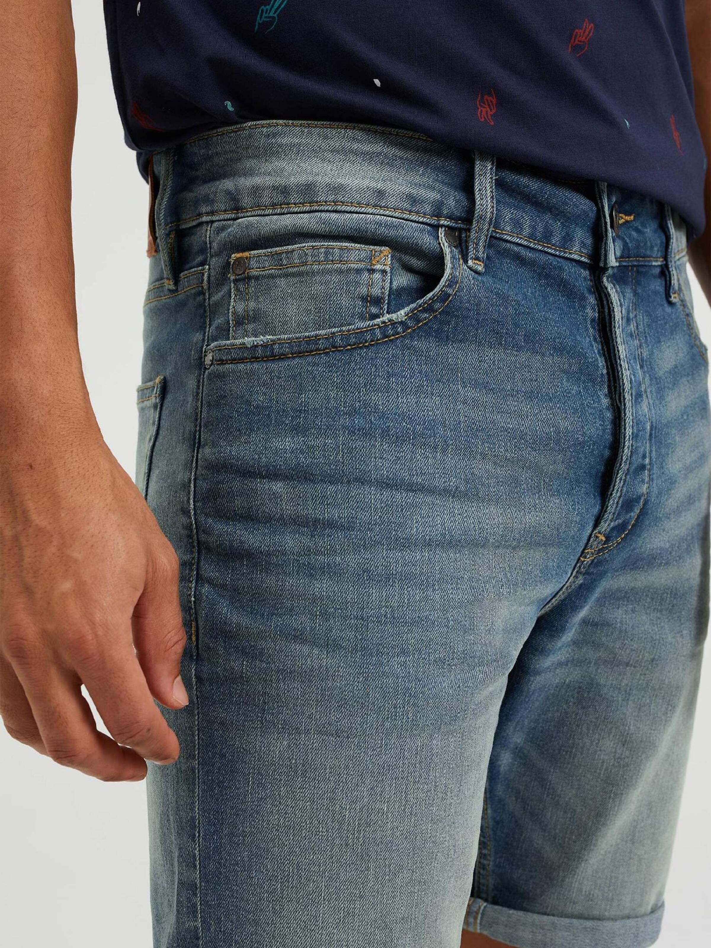 Männer Hosen WE Fashion Shorts in Blau - NU68287 Männer Hosen WE Fashion Shorts in Blau - NU68287
