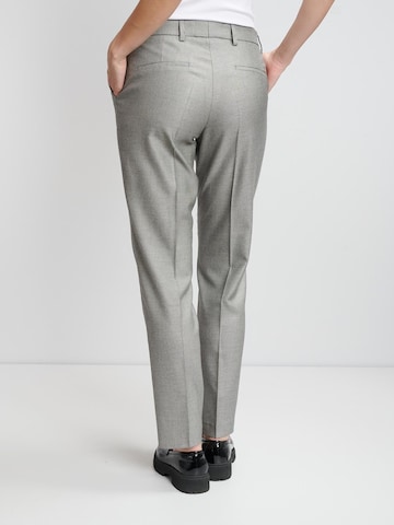 Slimfit Pantaloni per costume tradizionale 'Elena 8685' di W. Wegener in grigio