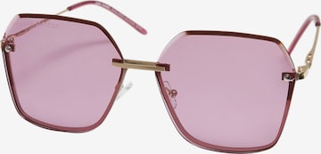 Urban Classics Sunglasses 'Michigan' in Pink: front