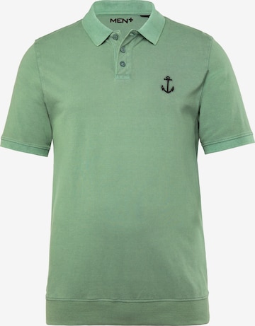 T-Shirt Men Plus en vert : devant