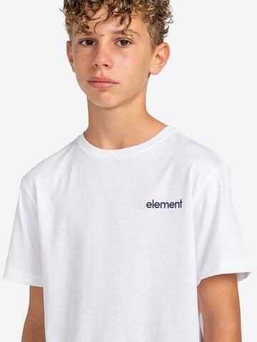 T-Shirt fonctionnel 'JOINT CUBE' ELEMENT en blanc