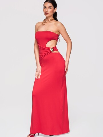 Ombre Abendkleid‌‌‌‌‌ in Rot