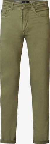 Petrol Industries Regular Jeans in Green: front