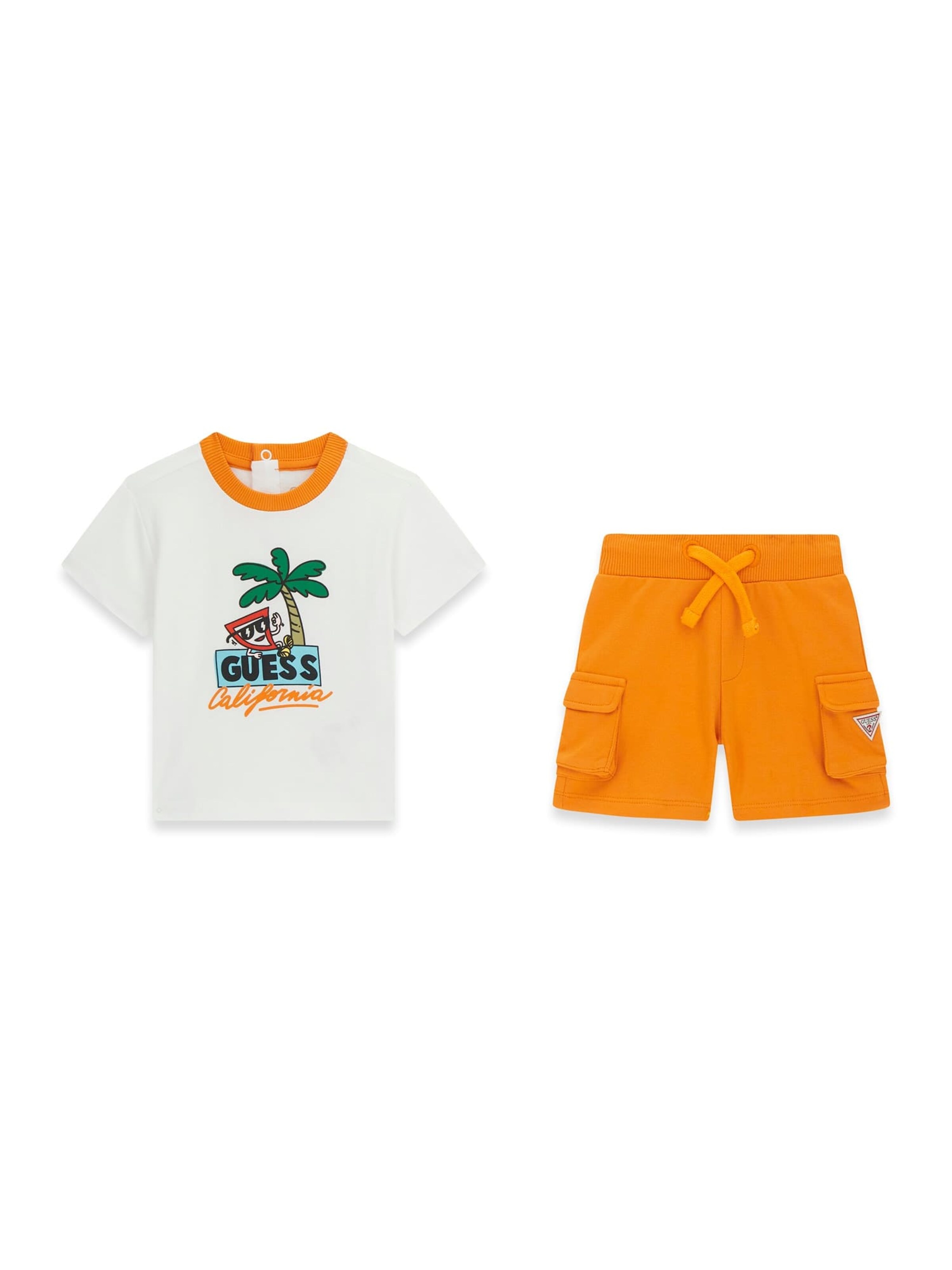 GUESS Set in Orange: front
