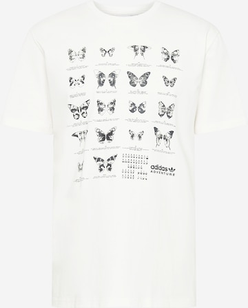 ADIDAS ORIGINALS T-Shirt 'Adventure C' in Weiß: predná strana