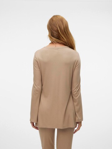 MAMALICIOUS Shirt 'MLGemma' in Beige