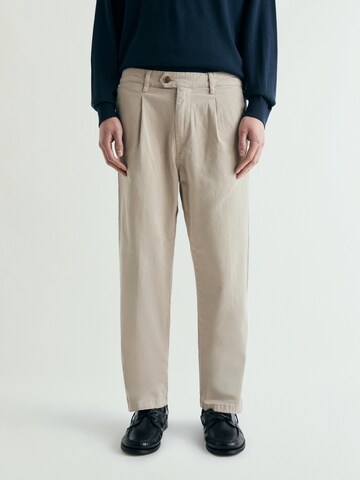 Scalpers Обычный Плиссированные брюки ' ' в Бежевый