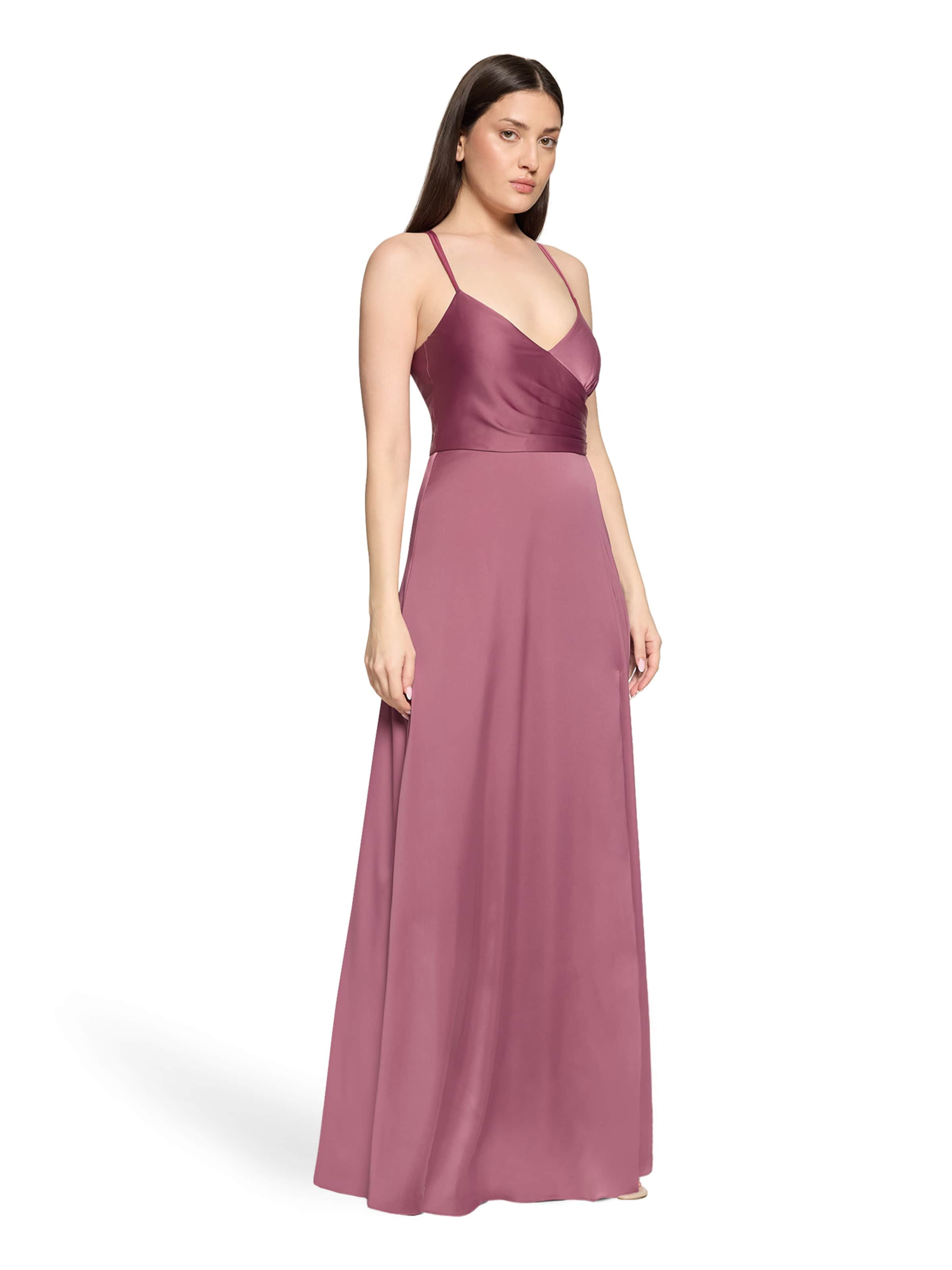 Robe de soirée Vera Mont en rouge : devant